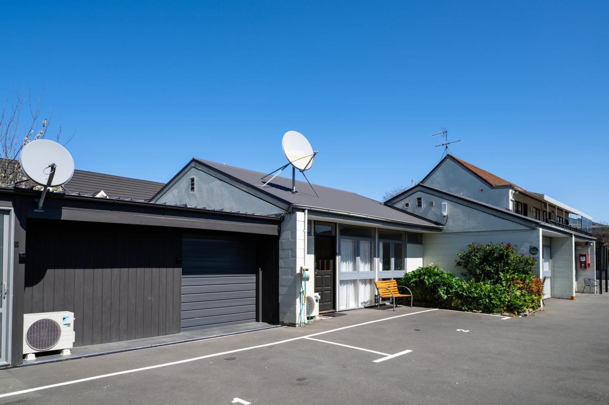 Merivale Court Motel Christchurch Buitenkant foto